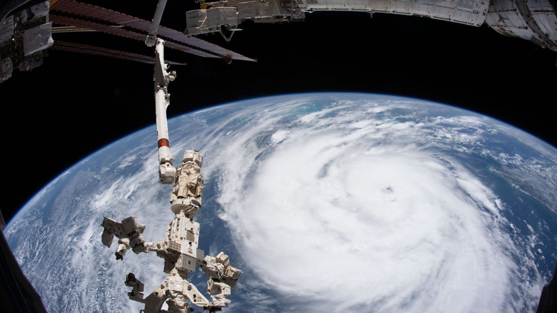 Hurricanes From Above backdrop