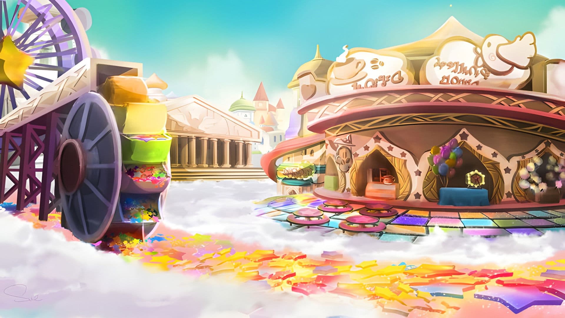 Meet the Pegasus backdrop