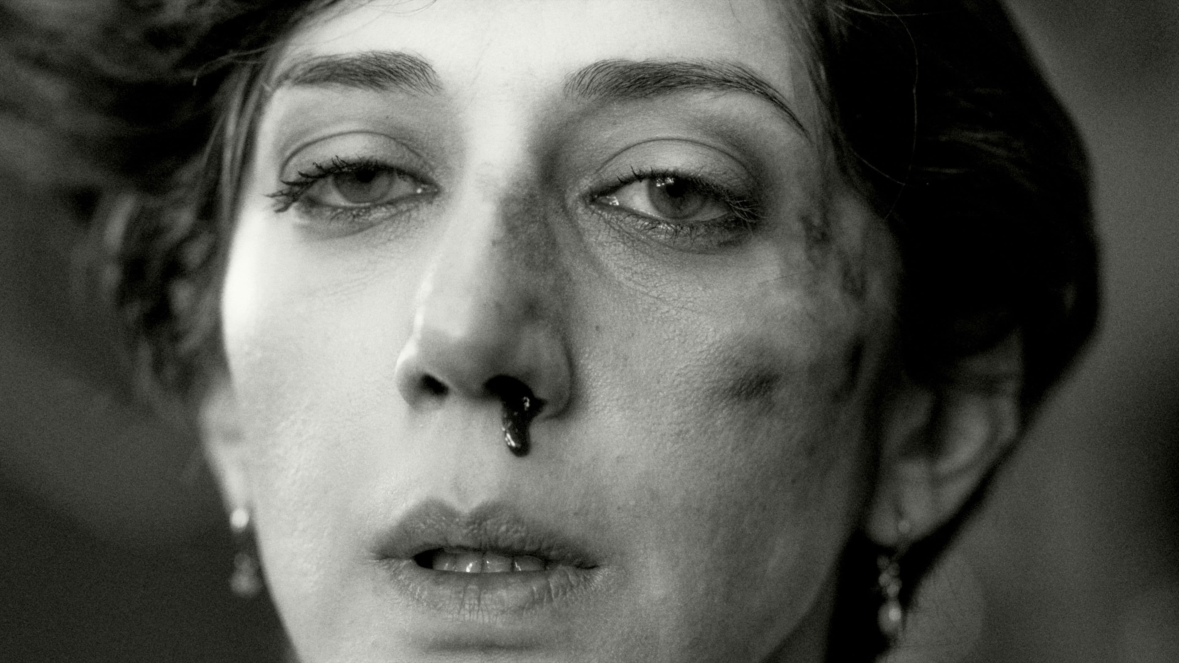 Two People Exchanging Saliva backdrop