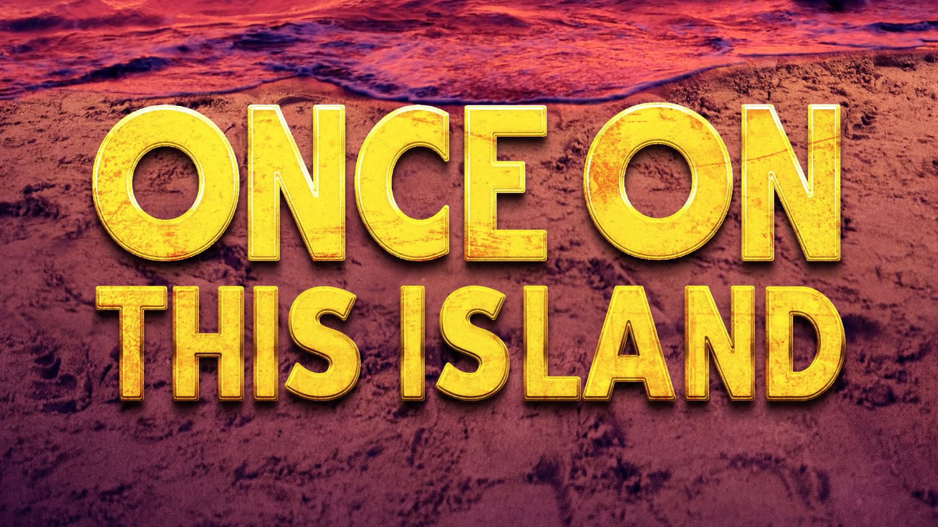 Once on This Island backdrop