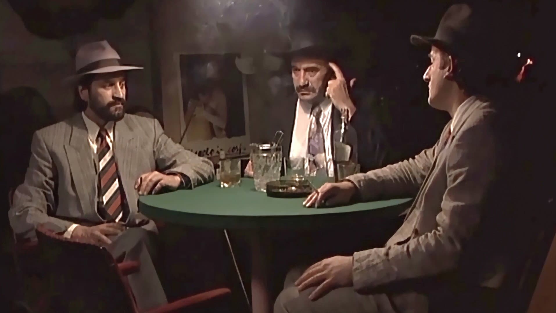 Gunfight at Casino Cabaret backdrop