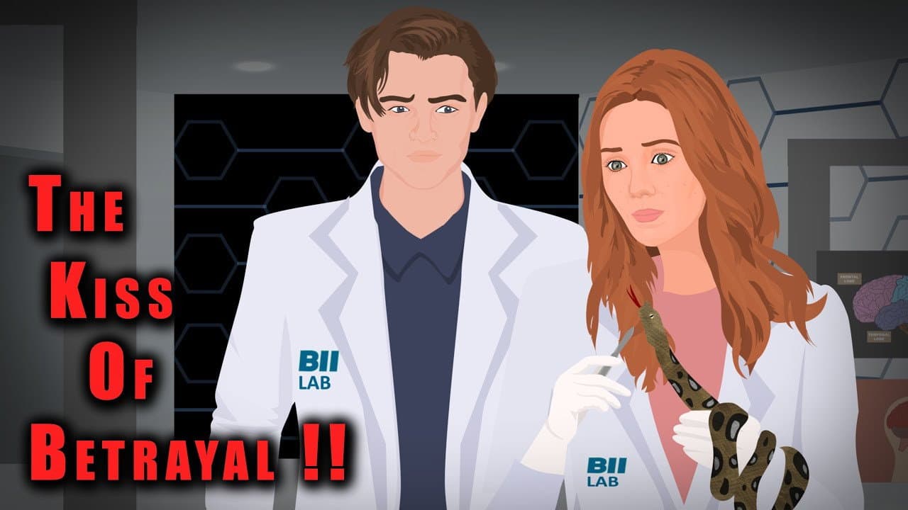 The kiss of Betrayal !! backdrop