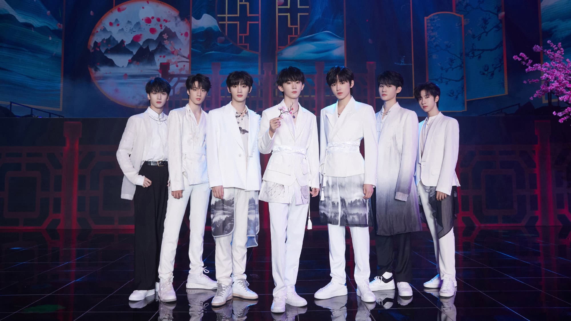 时代少年团火力全开演唱会 backdrop