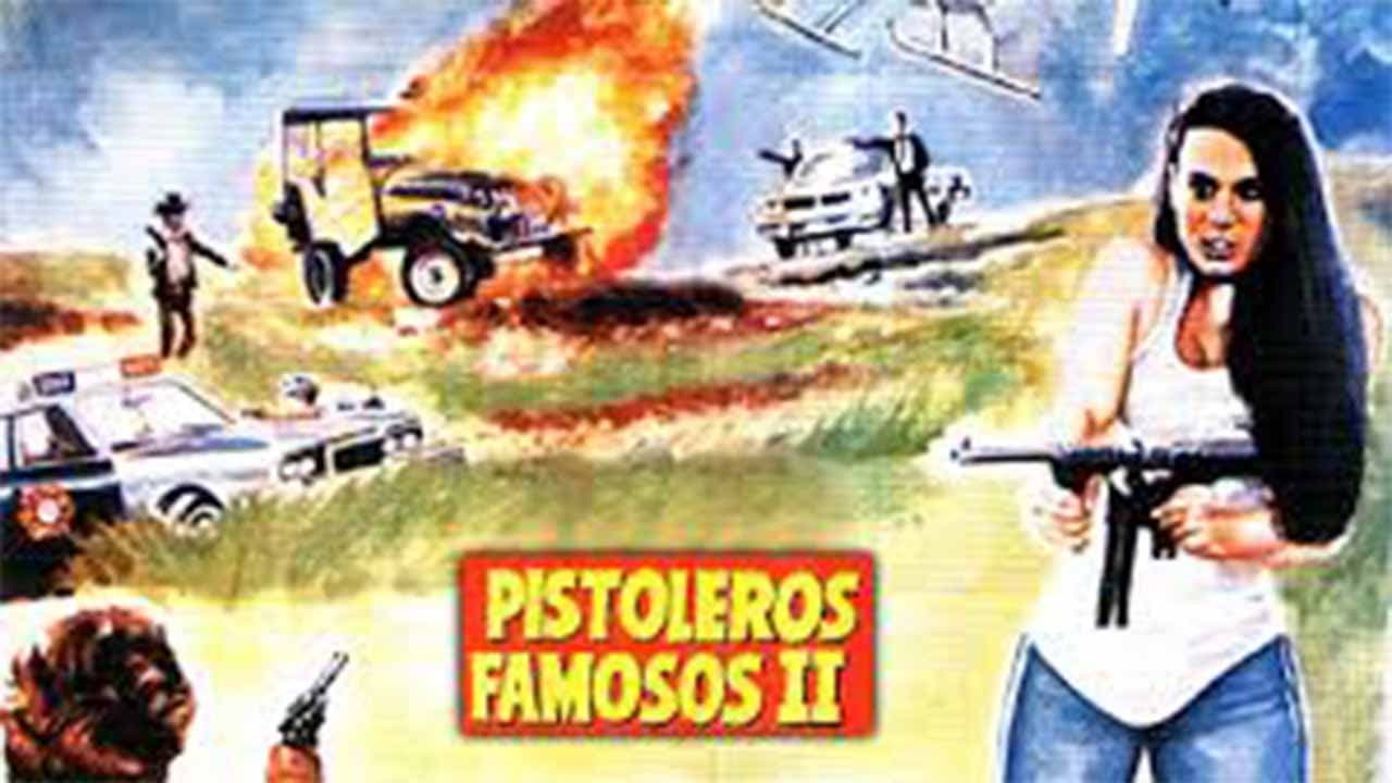 Pistoleros Famosos II backdrop