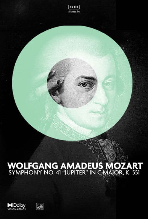 Wolfgang Amadeus Mozart 'Symphony No. 41 in C Major' poster
