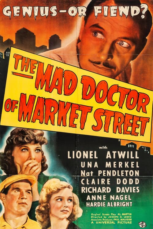 The Mad Doctor of Market Street poster