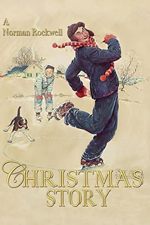 A Norman Rockwell Christmas Story poster