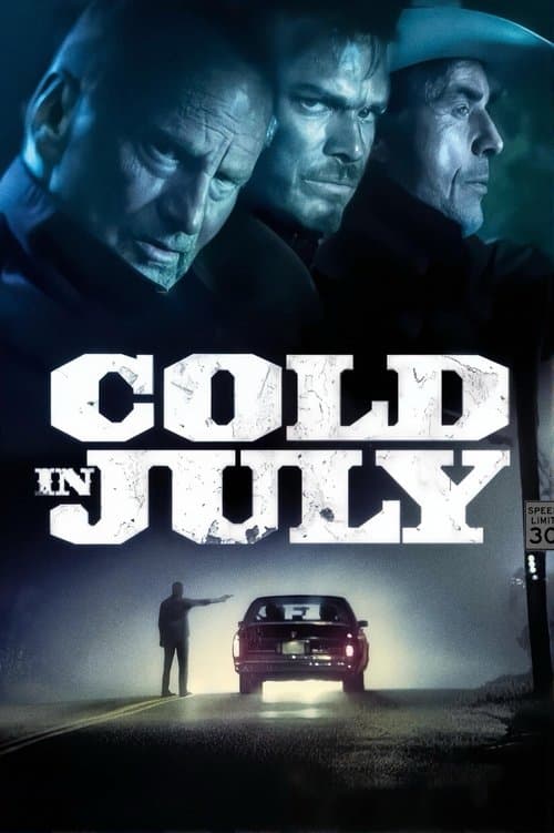 Cold in July poster