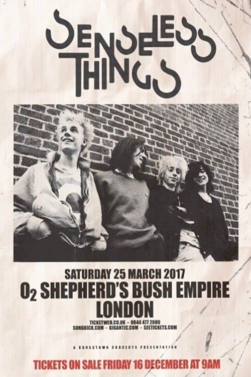 Senseless Things: Live at Shepherd's Bush Empire! poster