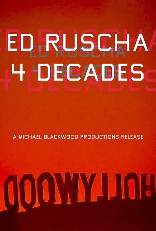 Ed Ruscha: 4 Decades poster