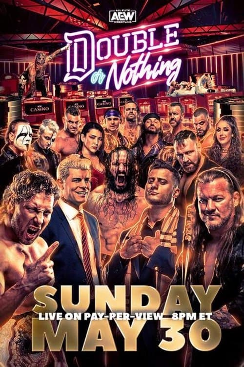 AEW Double or Nothing 2021 poster