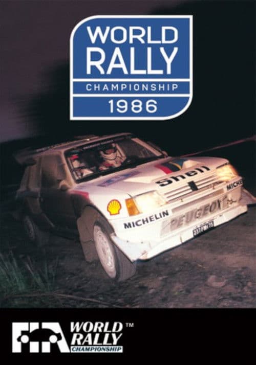 WRC 1986 - FIA World Rally Championship poster