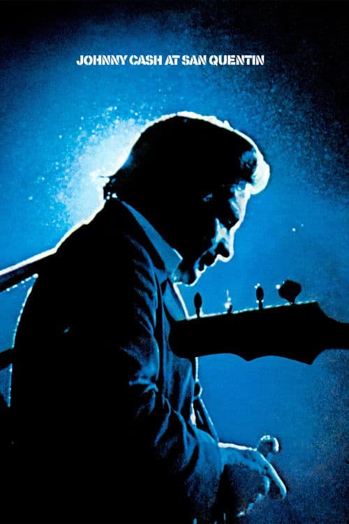 Johnny Cash at San Quentin poster