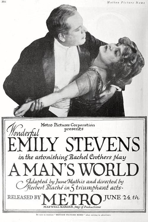 A Man's World poster