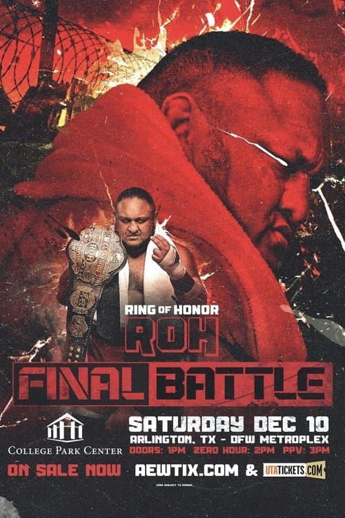 ROH Final Battle 2022 poster