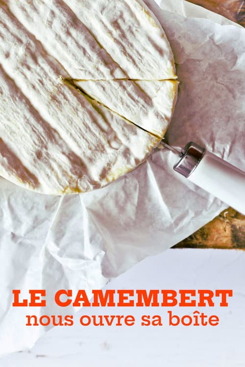 Le camembert nous ouvre sa boîte poster
