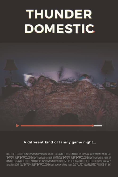 Thunder-Domestic poster