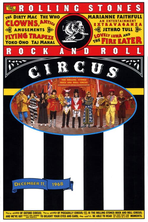 The Rolling Stones Rock and Roll Circus poster