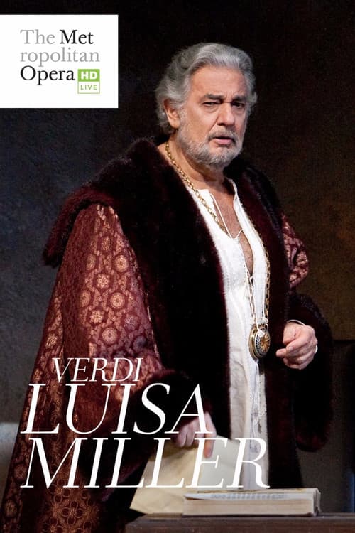 The Metropolitan Opera: Luisa Miller poster