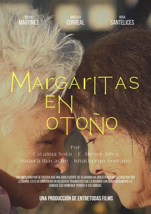 Margaritas en otoño poster