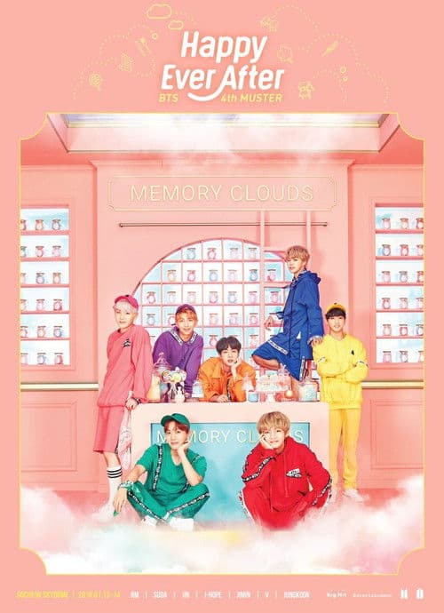 BTS 4th Muster: Happy Ever After poster