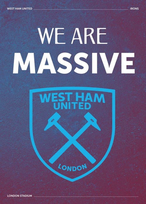 Massive: The Story of West Ham United's UEFA Europa Conference League triumph poster