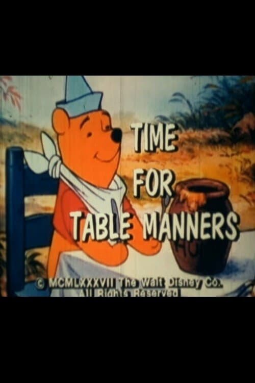 Time for Table Manners poster