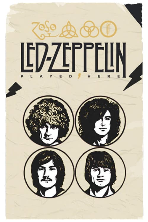 Led Zeppelin Played Here poster