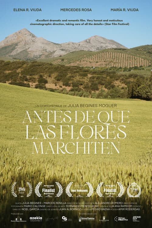 Antes de que las flores marchiten poster