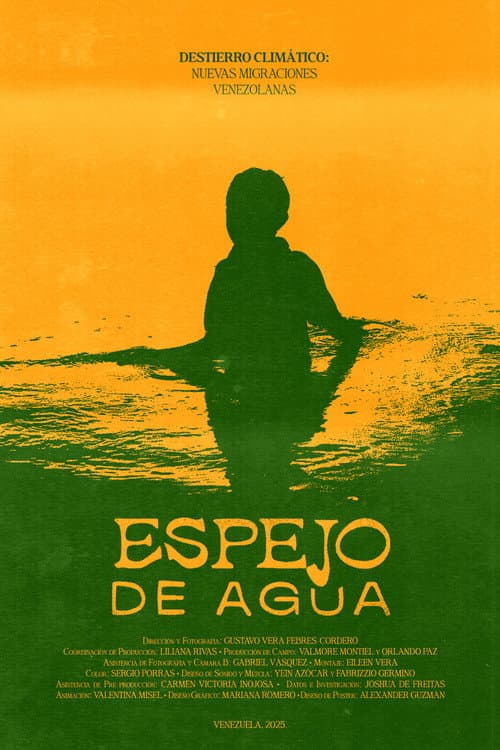 Espejo de Agua poster