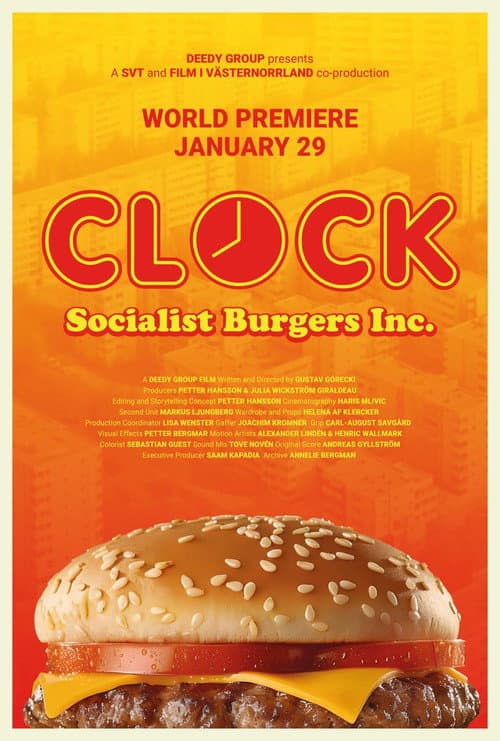 Clock - Socialist Burgers Inc. poster