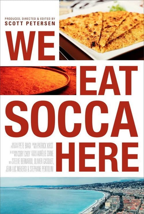We Eat Socca Here poster