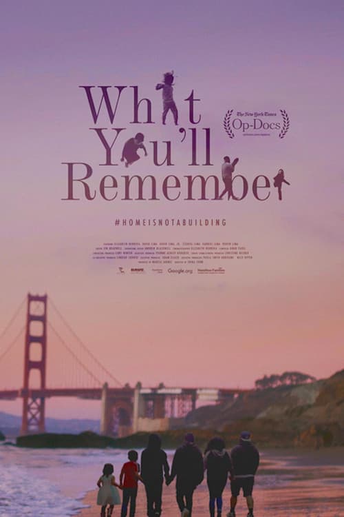 What You'll Remember poster