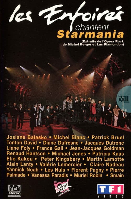 Les Enfoirés 1993 - Les Enfoirés chantent Starmania poster
