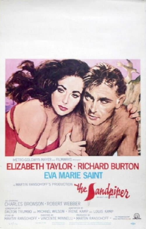 A Statue for 'The Sandpiper' poster