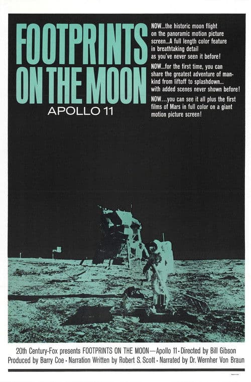 Footprints on the Moon poster