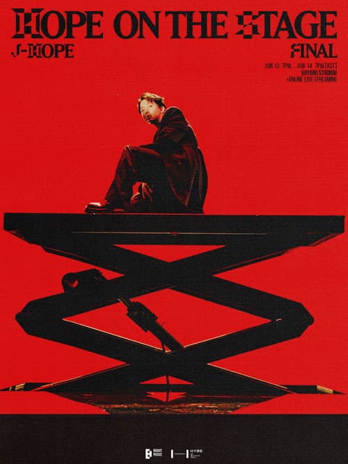 j-hope Tour 'HOPE ON THE STAGE' FINAL poster