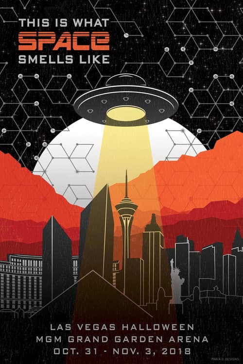 Phish 2018-10-31 MGM Grand Garden Arena, Las Vegas, NV poster