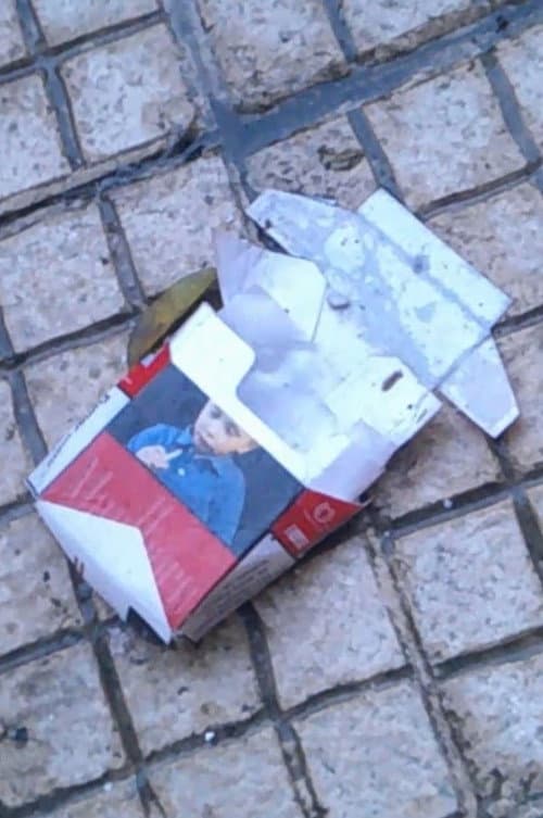 perspectivas de um fumador. poster