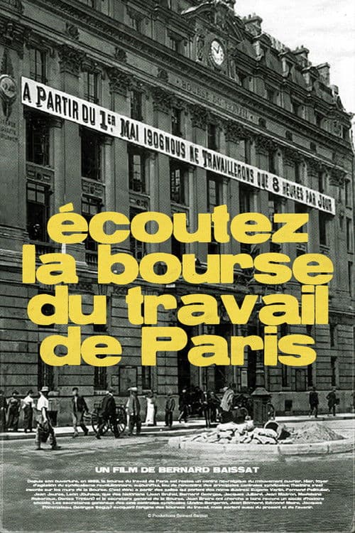 Écoutez La Bourse Du Travail De Paris poster