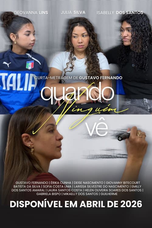 Quando Ninguém Vê poster