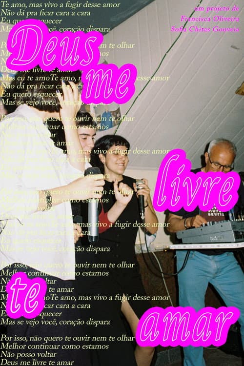 Deus me livre te amar poster