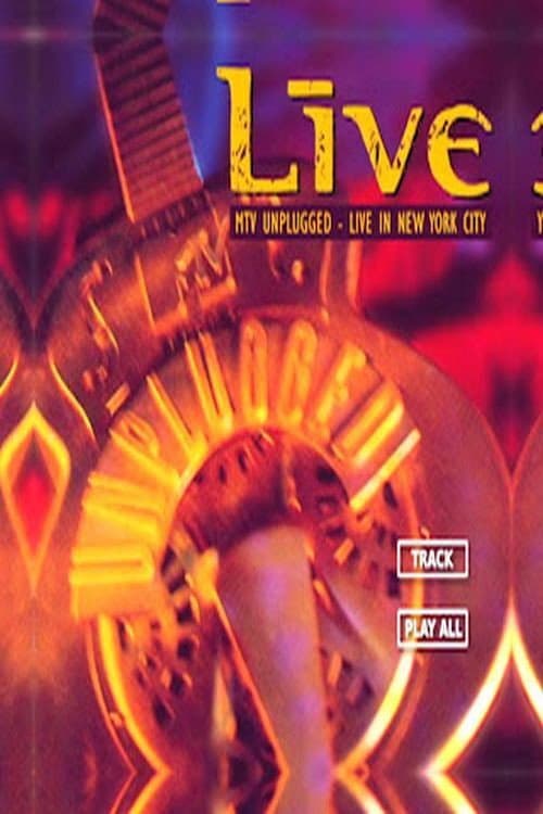 Live MTV Unplugged 1995 poster