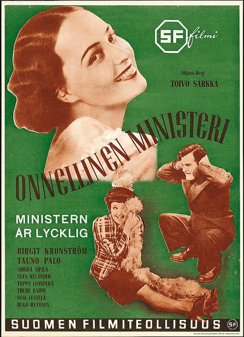 Onnellinen ministeri poster