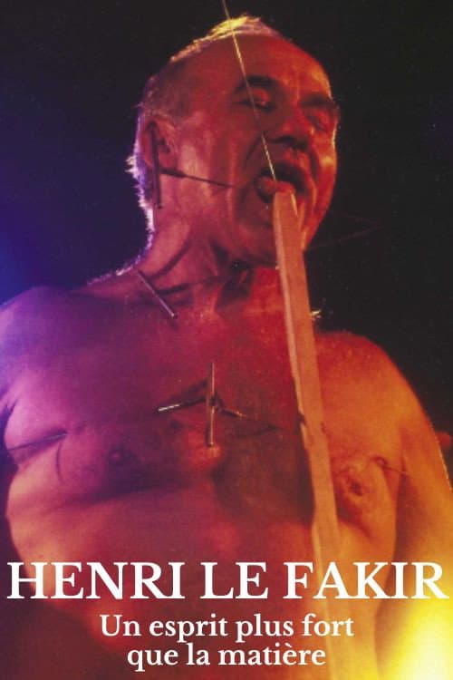 Henri le fakir poster