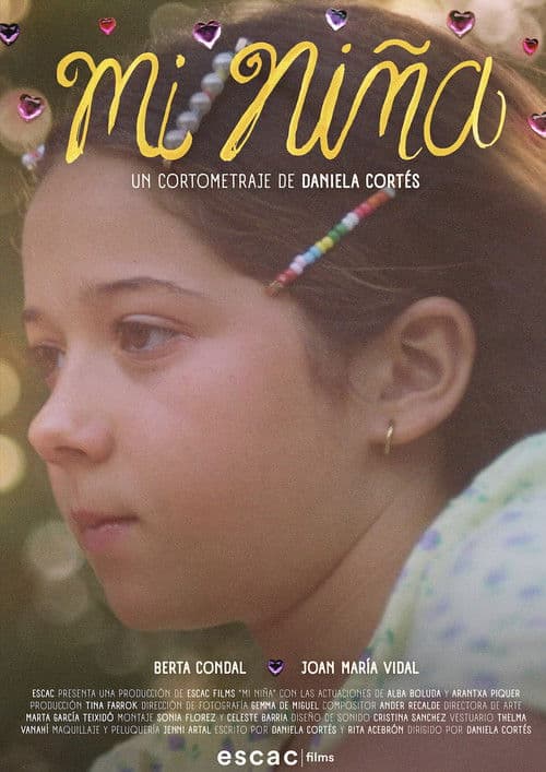 Mi niña poster