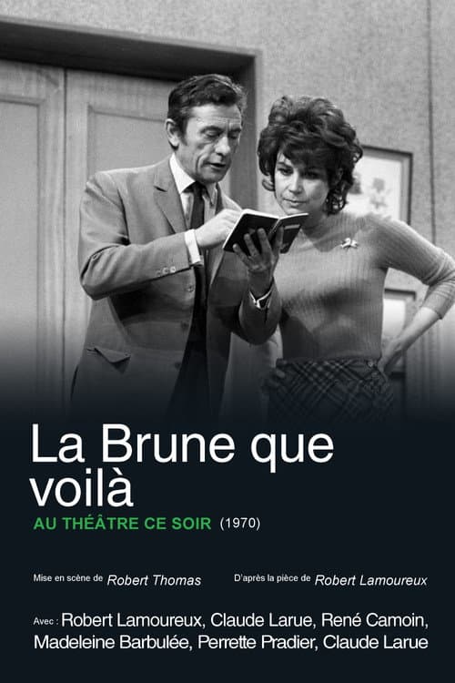 La Brune que voilà poster
