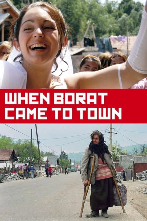 When Borat Came to Town poster