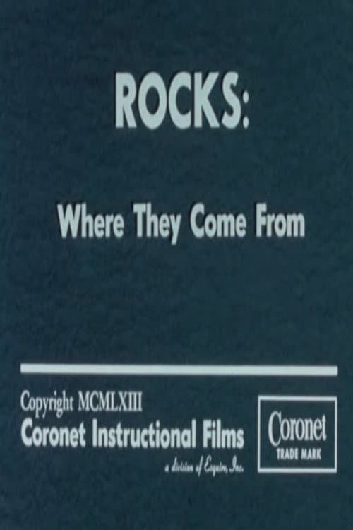 Rocks: Where They Come From poster