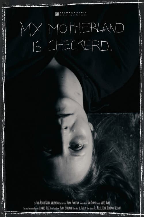 My motherland is checkered poster